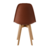 Conjunto 4 Cadeiras Eames Wood Terracota - loja online