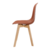 Cadeira Eames Wood Terracota - La Mobilia