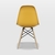 Conjunto 4 Cadeiras Eames Pp Amarela - La Mobilia