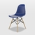 Conjunto 4 Cadeiras Eames Pp Azul Bic na internet