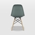 Conjunto 4 Cadeiras Eames Pp Cinza - La Mobilia