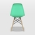 Conjunto 2 Cadeiras Eames Pp Verde Tiffany - La Mobilia