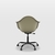 Cadeira Eames Com Braço Pp Fendi Office Preto - comprar online