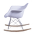 Cadeira De Balanço Eames Com Braço Branco Branca - comprar online