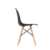 Conjunto 4 Cadeiras Eames Pp Preto