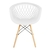 Conjunto 4 Cadeiras Web Pp Branca - comprar online