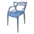 Conjunto 6 Cadeiras Allegra Azul Zimbro em Polipropileno - comprar online
