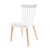 Conjunto Mesa de Vidro 90cm com 4 Cadeiras Windsor Branca na internet