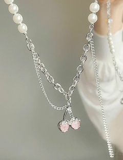 COLLAR CHERRY FAUX - Angel and Hell