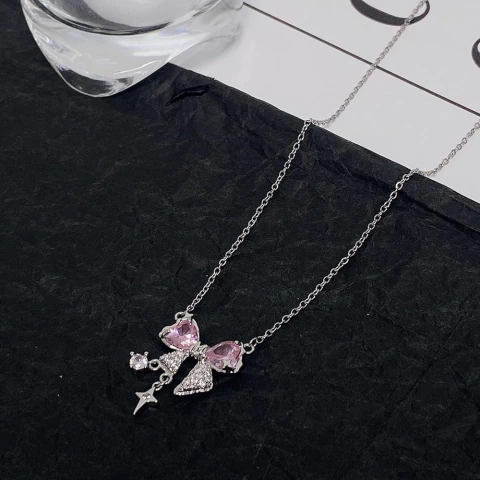 COLLAR PINK RIBBON - comprar online