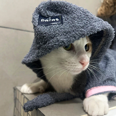 BATITA DE TOALLA PARA MASCOTAS