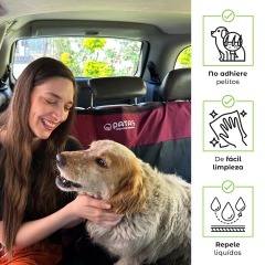 CUBREASIENTOS SIMPLE FUNDA PARA AUTOS REVERSIBLE - PATAS.TIENDA