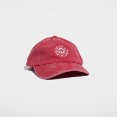 DAD HAT BOGOTÁ ROJA ACID WASH