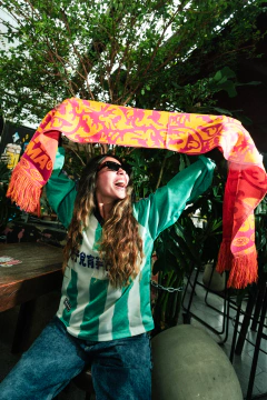 bufanda billie rosa - comprar en línea