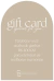 Gift Card | 02