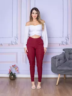 Calça Social Feminina com Bolso - Marandola Moda