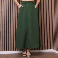 SAIA LONGA GODE DE ALAFAIATARIA MODA FEMININA - loja online