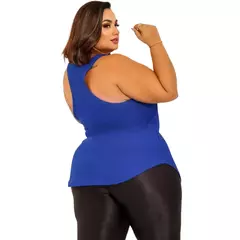 Regata Plus Size Veste Legging G1 G2 G3 em Poliamida Fitness Academia - Marandola Moda
