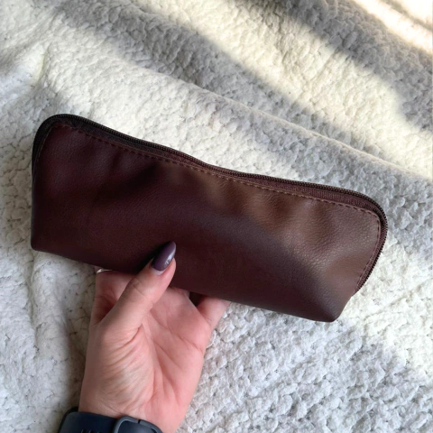 estojo marrom - comprar online