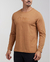 Camiseta manga longa | Chinesas | Calv1n Kle1n - Marrom - comprar online