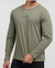 Camiseta manga longa | Chinesas | Calv1n Kle1n - Verde militar - comprar online