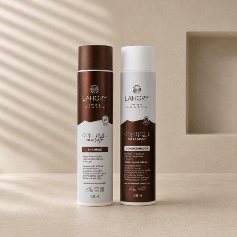 Kit Shampoo e Condicionador Controle Absoluto 300ml