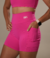 Short Essential Pink Com Bolsos na internet