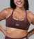 Top Slim Chocolate Costas Nuas Cruzadas na internet