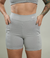 Short Run Cinza Com Bolsos