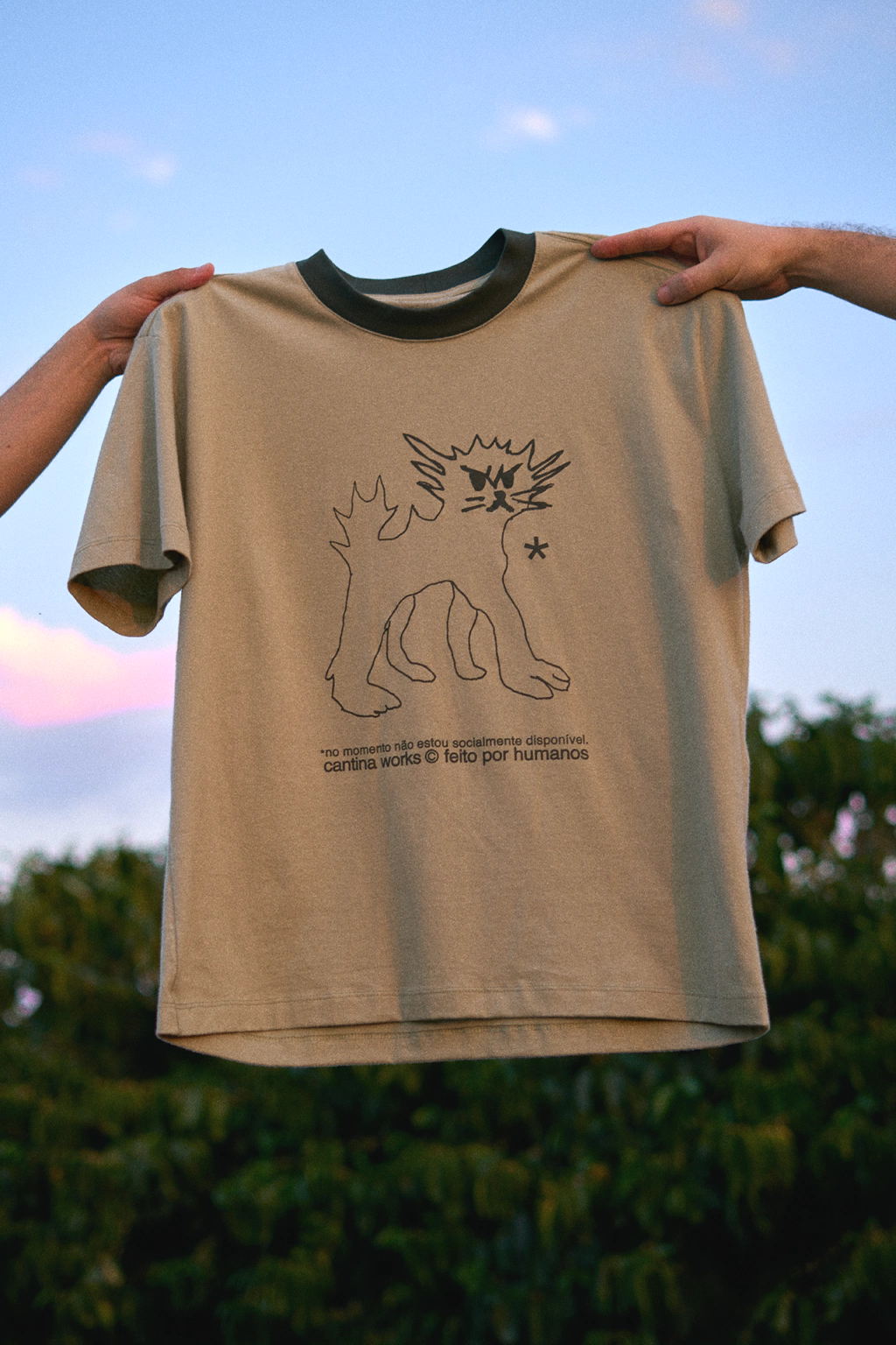 CAMISETA RELAXED - GATINHO