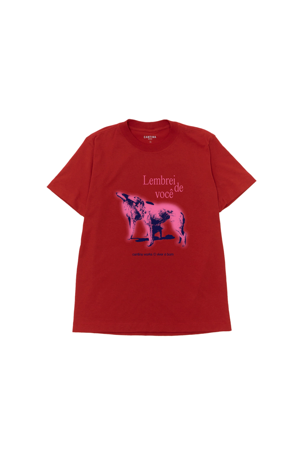 CAMISETA REGULAR - LEMBREI DE VOCÊ