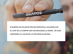 Kit 3rayos Picador Aluminio + Bandeja + Pipa + Frasco Regalo - 3Rayos