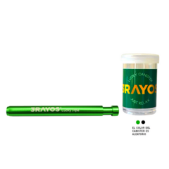 Kit 3rayos Pipa Lucky Aluminio Premium + Frasquito Regalo