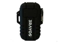 Imagen de Encendedor Electrico Waterproof 3rayos Usb Plasma X1 Waiko