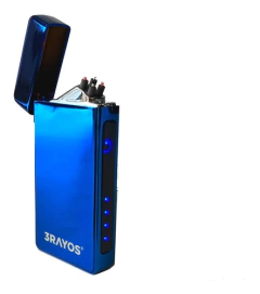 Encendedor Electrico Tactil 3rayos Usb Plasma X1 Lucky