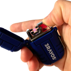 Encendedor Electrico Waterproof 3rayos Usb Plasma X1 Waiko