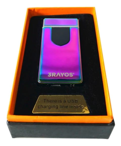 Encendedor Electrico Tactil 3rayos Usb Plasma X1 Tecno en internet
