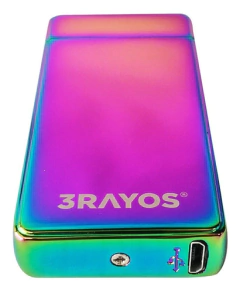 Encendedor Electrico Tactil 3rayos Usb Plasma X1 Lucky