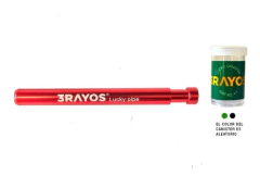 Kit 3rayos Pipa Lucky Aluminio Premium + Frasquito Regalo
