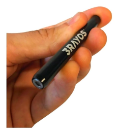 Kit 3rayos Pipa Lucky Aluminio Premium + Frasquito Regalo