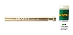 Kit 3rayos Pipa Lucky Aluminio Premium + Frasquito Regalo