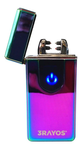 Encendedor Electrico Tactil 3rayos Usb Plasma X1 Tecno