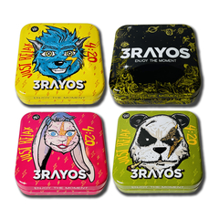 Lata Metalica Chica Diseños 3RAYOS - comprar online
