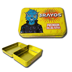 Lata Metalica Rectangular Diseños 3RAYOS - tienda online