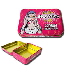 Lata Metalica Rectangular Diseños 3RAYOS - 3Rayos