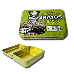 Lata Metalica Rectangular Diseños 3RAYOS en internet