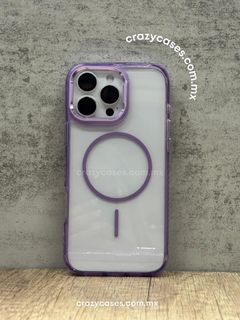 Case Metal clear MagSafe lila iPhone 17 Pro Max - comprar en línea