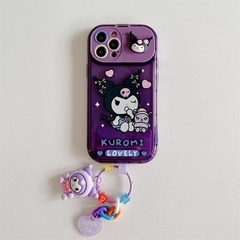 Kuromi Strap-Espejo ip 15 Pro Max