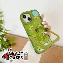 Marcianitos soporte green ip12/12 pro - Crazy Cases