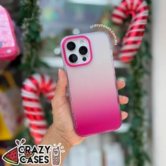 Case degradado pink ip 16 pro max
